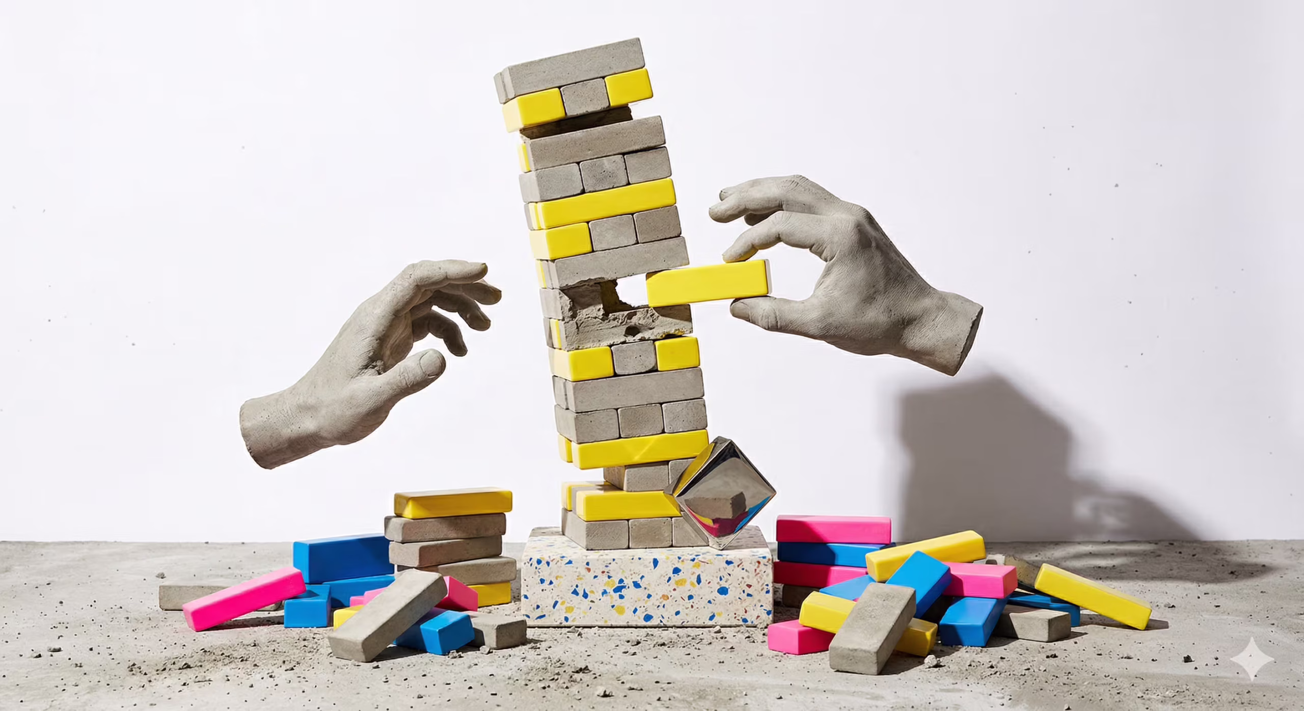 Aizle plays Jenga